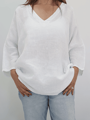 Blusa Camelia Blanca