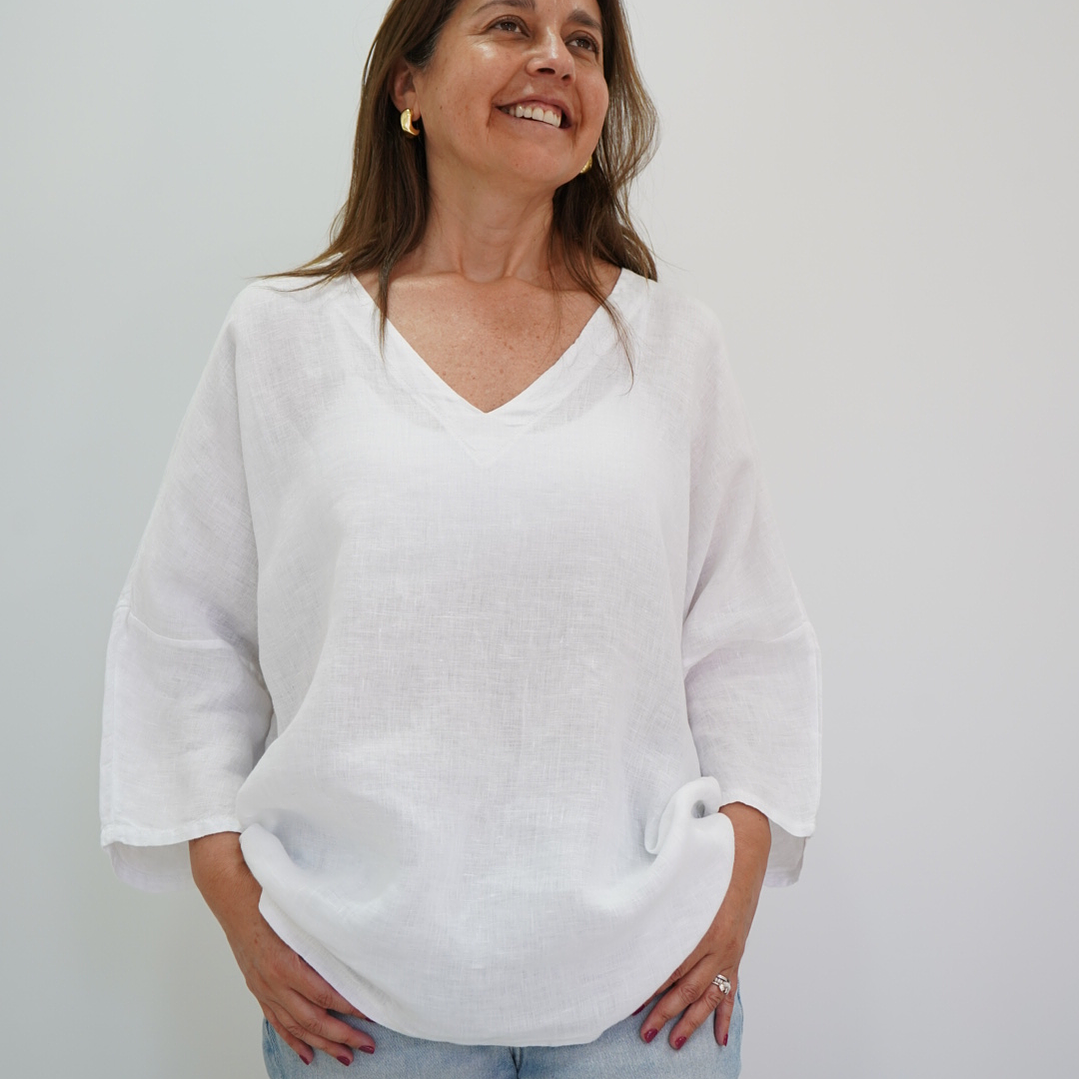 Blusa Camelia Blanca 1