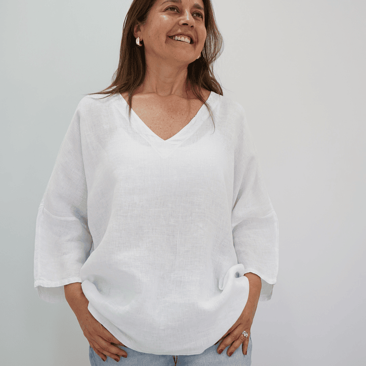 Blusa Camelia Blanca 1