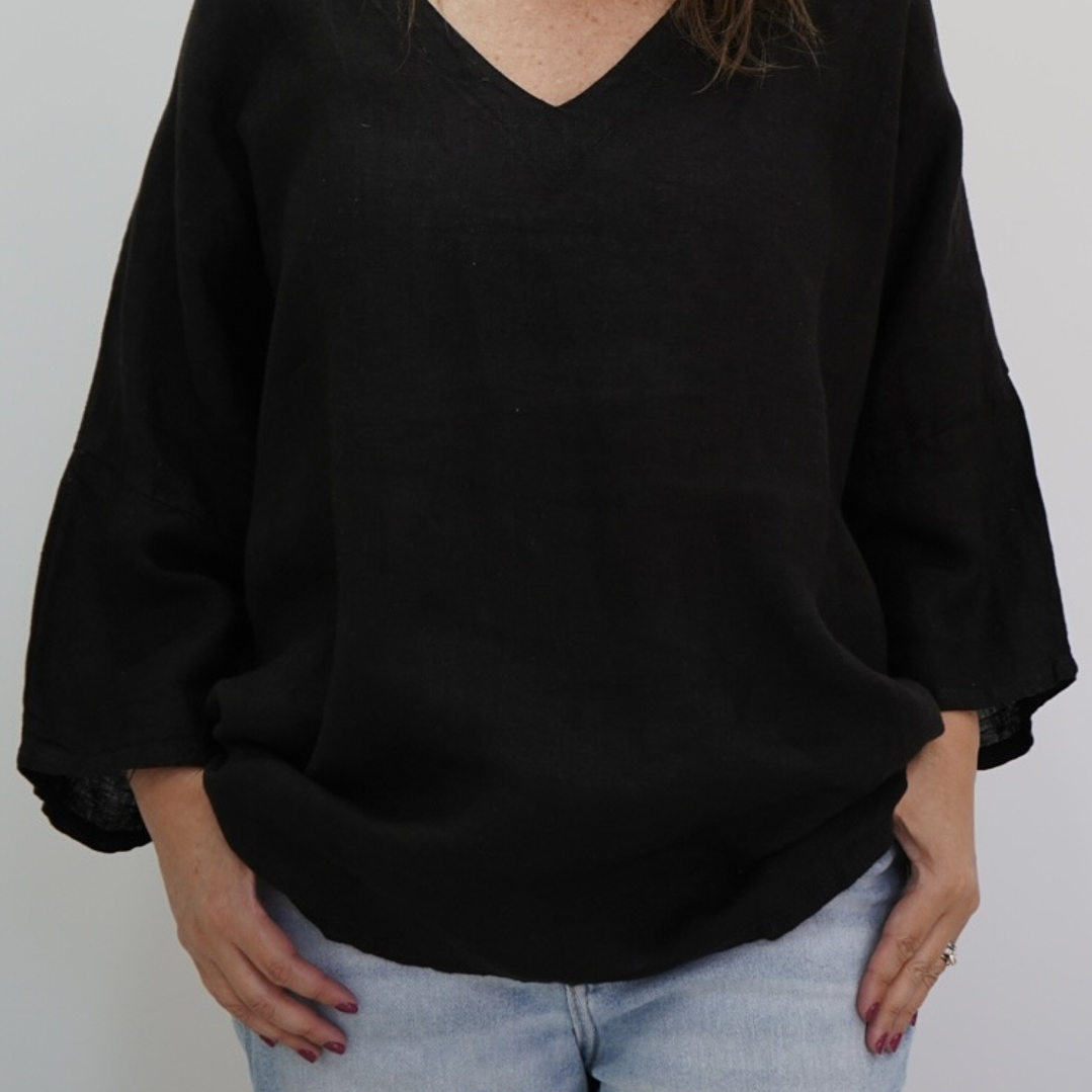 Blusa Camelia Negra 2