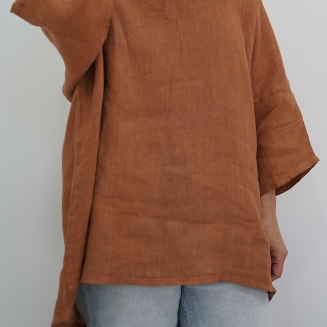 Blusa Camelia Ladrillo 2