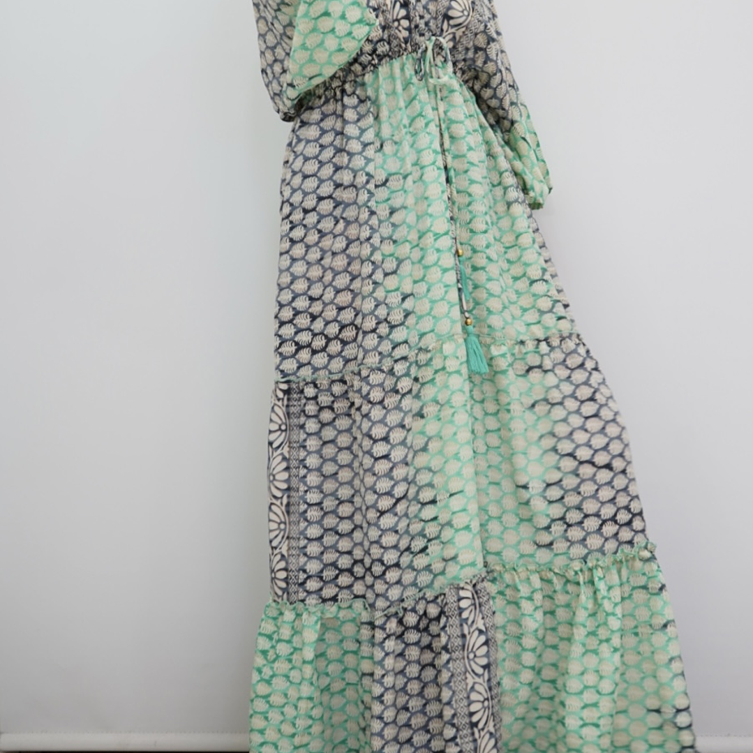 Vestido Flora Verde 1