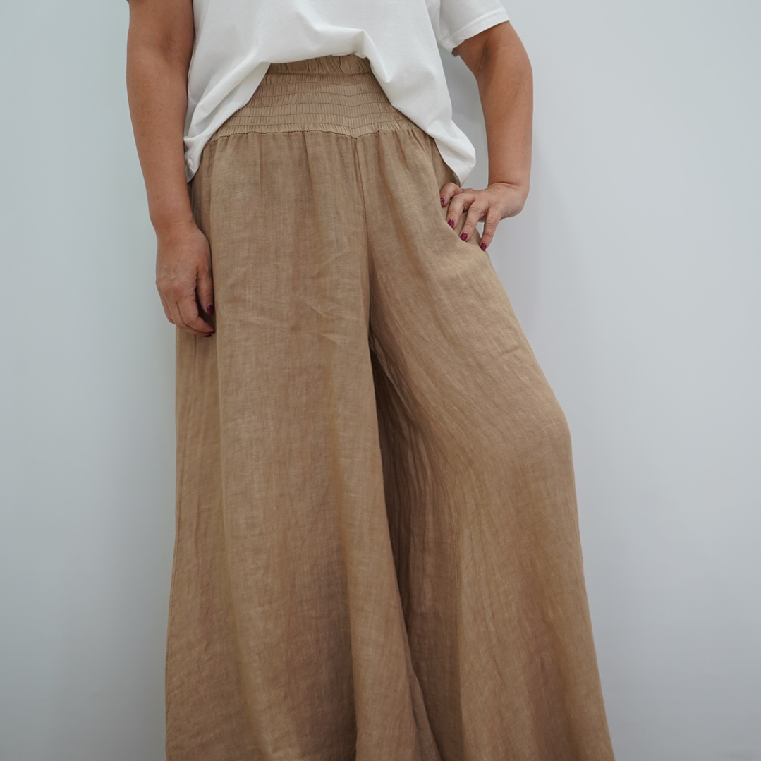 Pantalón Gabriela Camel 1