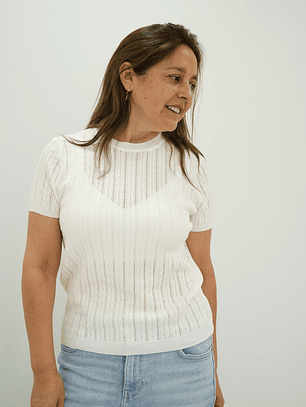 Polera Trini Blanca