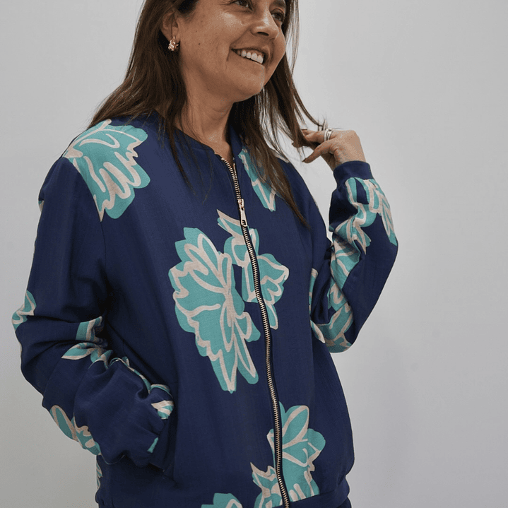 Chaqueta Ema Azul 3