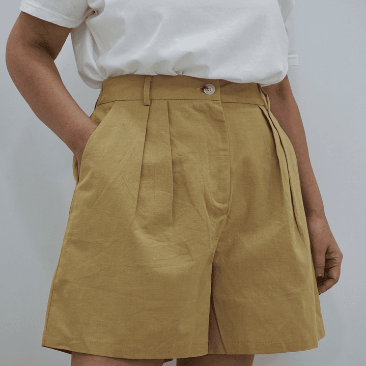 Short Amalia Mostaza 1