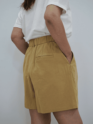 Short Amalia Mostaza