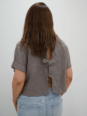 Blusa Lina Taupe