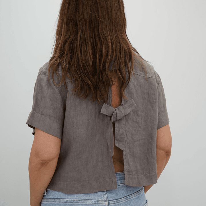Blusa Lina Taupe 2