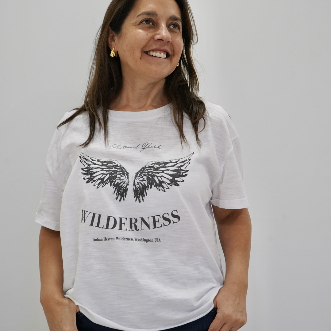 Polera Blu Blanca  3