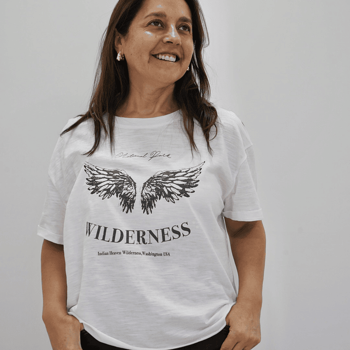 Polera Blu Blanca  3