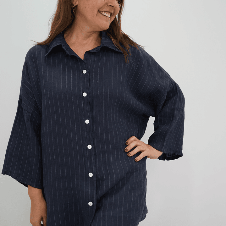 Blusa Carolina Azul 3