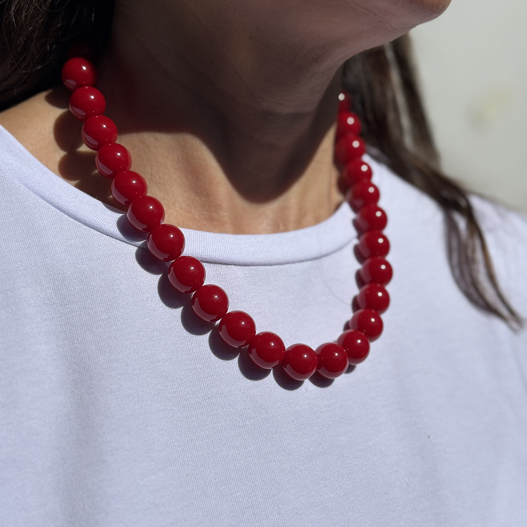 Collar Tita Rojo 2