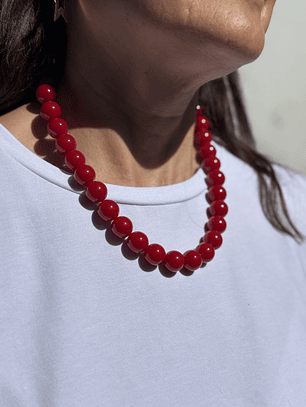 Collar Tita Rojo