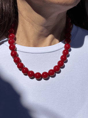 Collar Tita Rojo