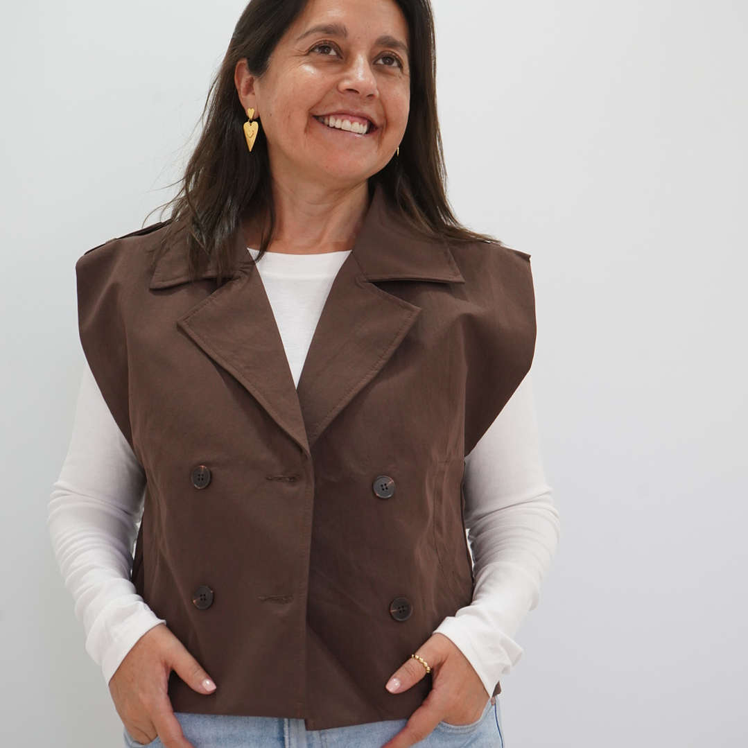 Chaqueta Lorenza Moka 1