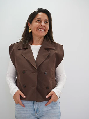 Chaqueta Lorenza Moka