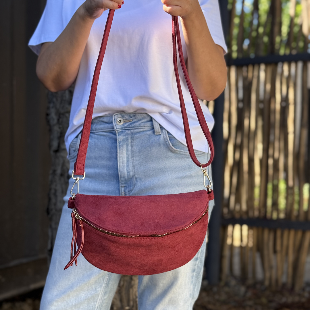 Cartera Bandolera Vino 2