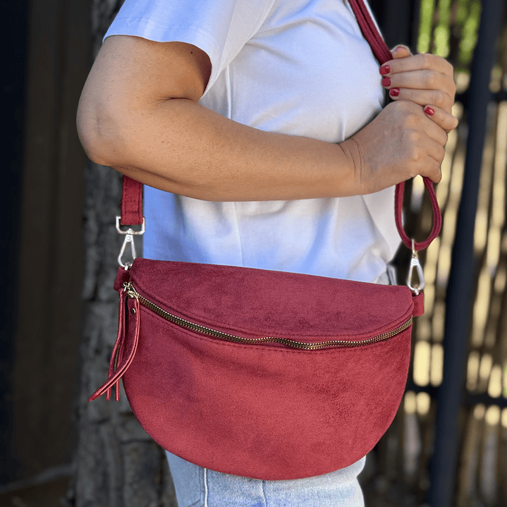 Cartera Bandolera Vino 3