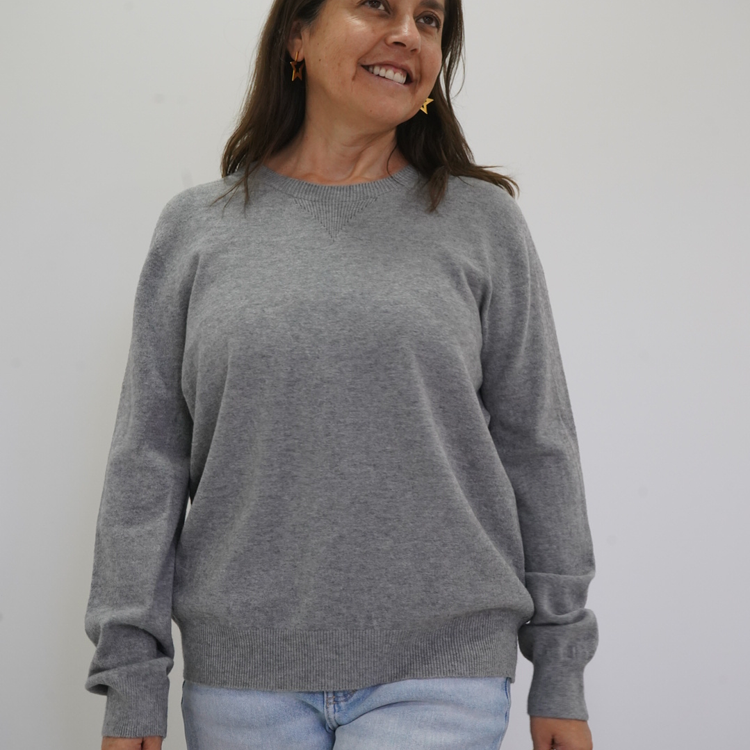 Sweater Coca Gris 1