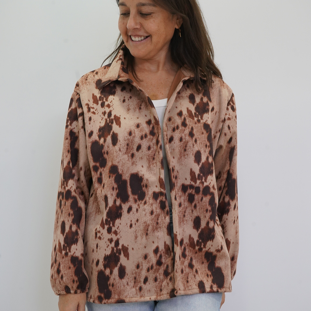 Chaqueta Nina Camel 3