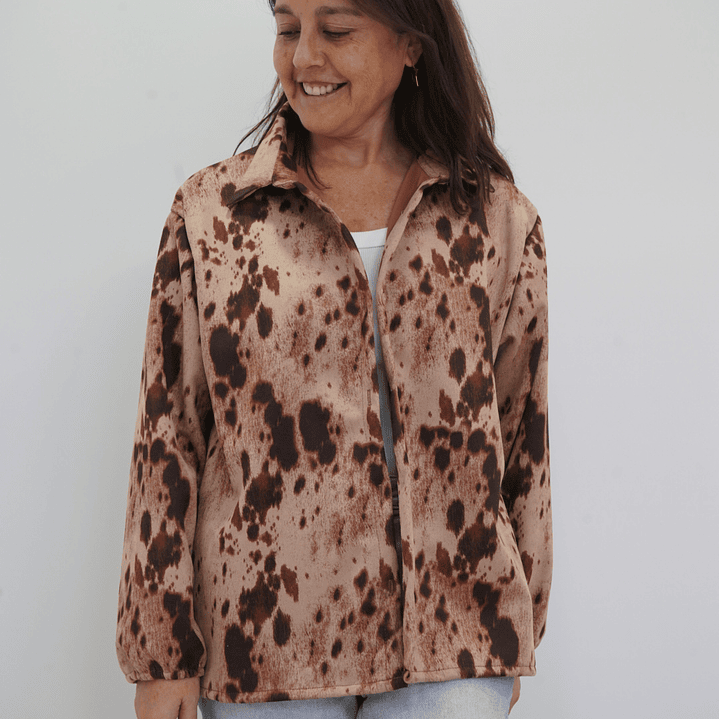 Chaqueta Nina Camel 3
