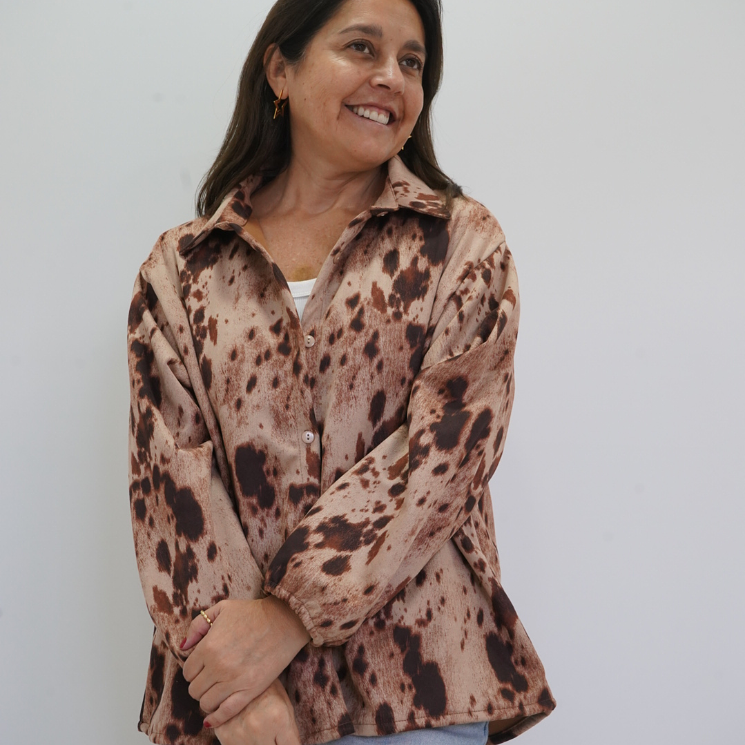 Chaqueta Nina Camel 1