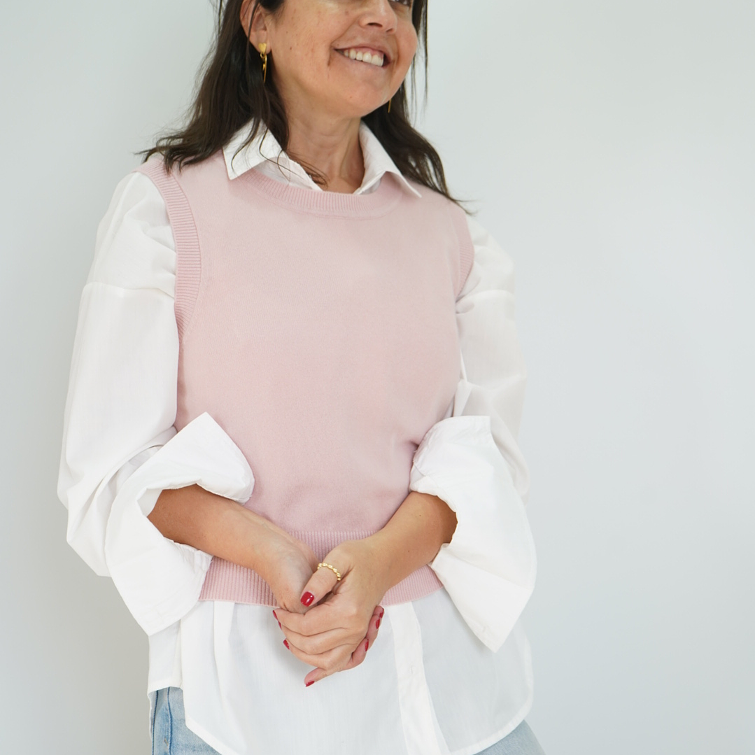 Sweater Gracia Rosado 1