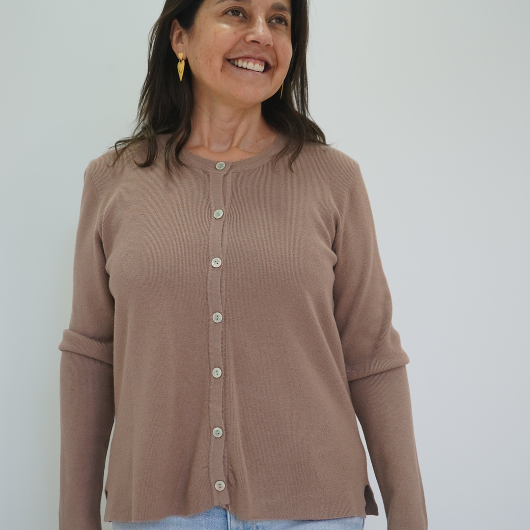 Chaleco Kika Taupe 1