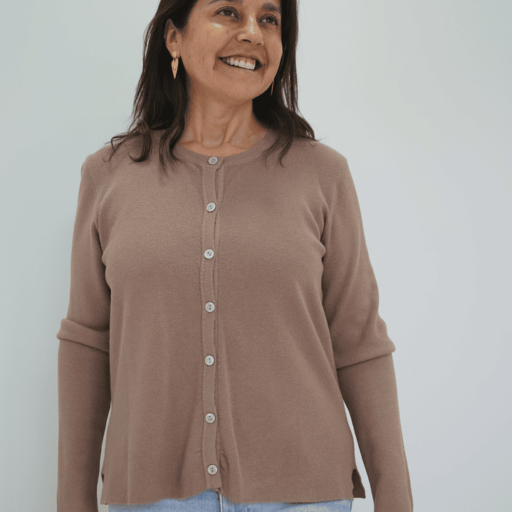 Chaleco Kika Taupe 1