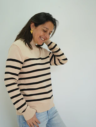 Sweater Violeta Beige
