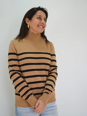 Sweater Violeta Camel