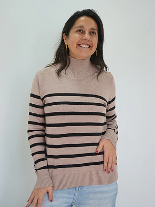 Sweater Violeta Taupe