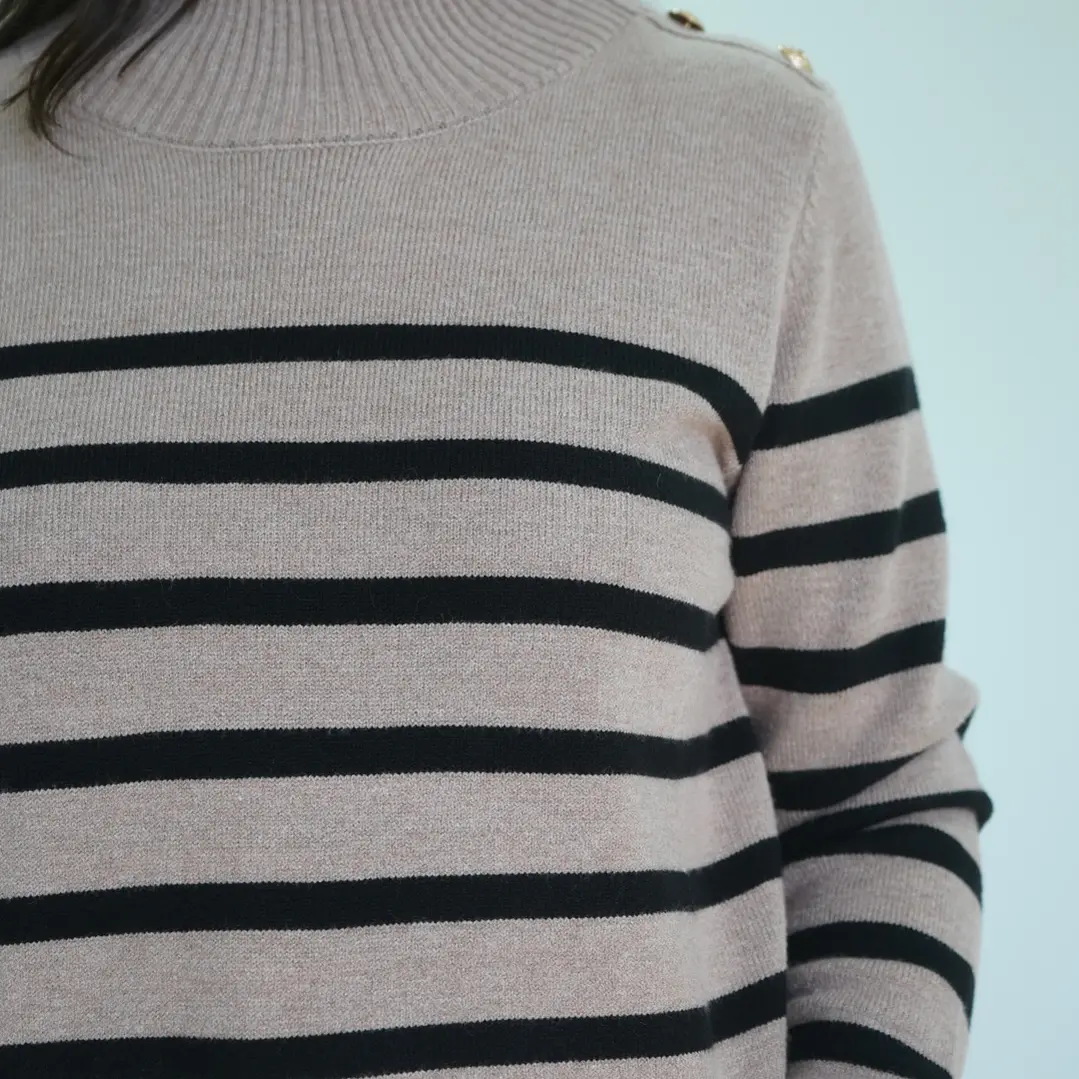 Sweater Violeta Taupe 2