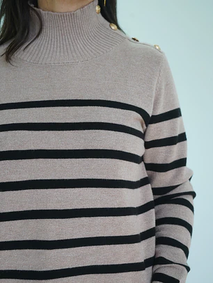 Sweater Violeta Taupe