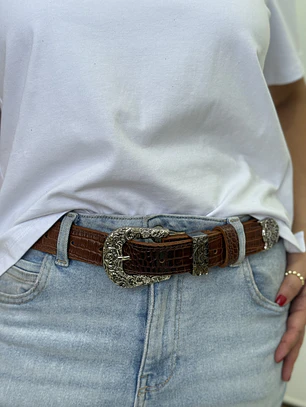 Cinturón Cuero Leti