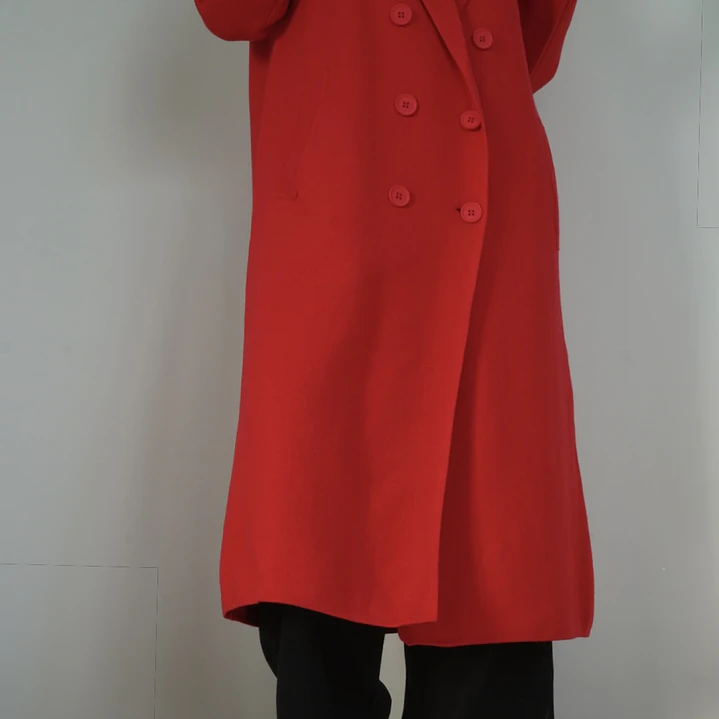 Abrigo Valeria Rojo 1