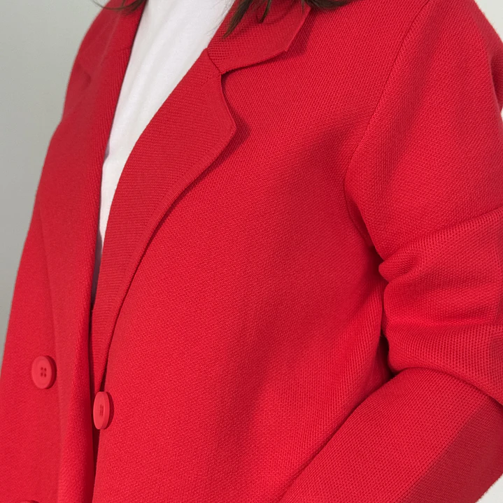 Abrigo Valeria Rojo 3