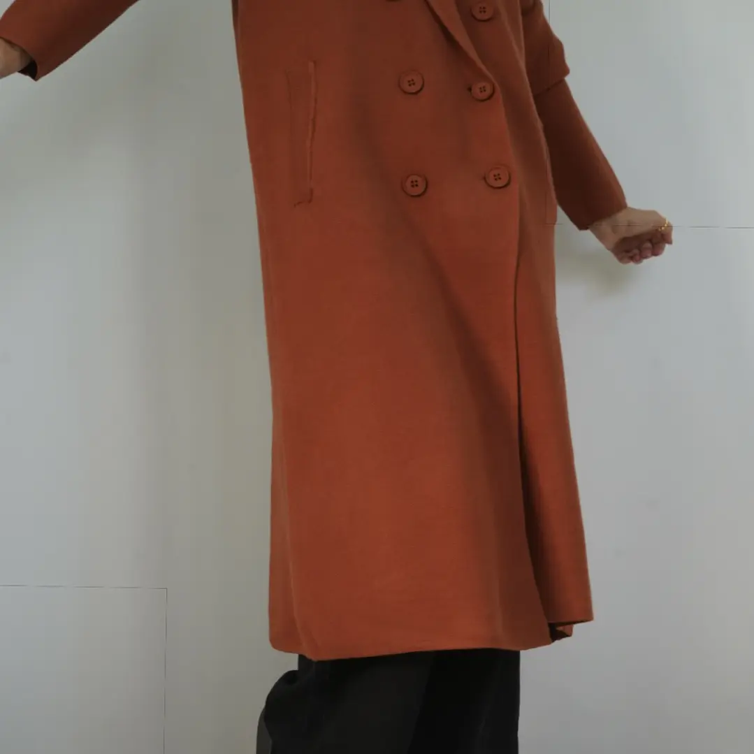 Abrigo Valeria Terracota 1