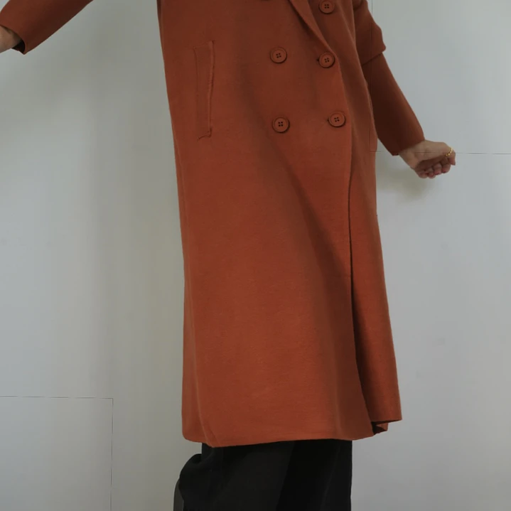 Abrigo Valeria Terracota 1