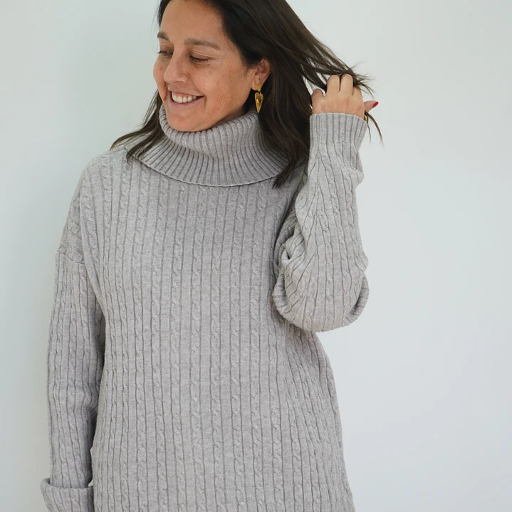 Sweater Milagros Gris 1