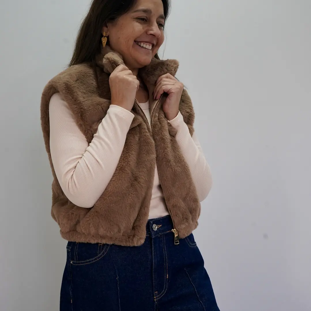 Chaqueta Kena Camel 3