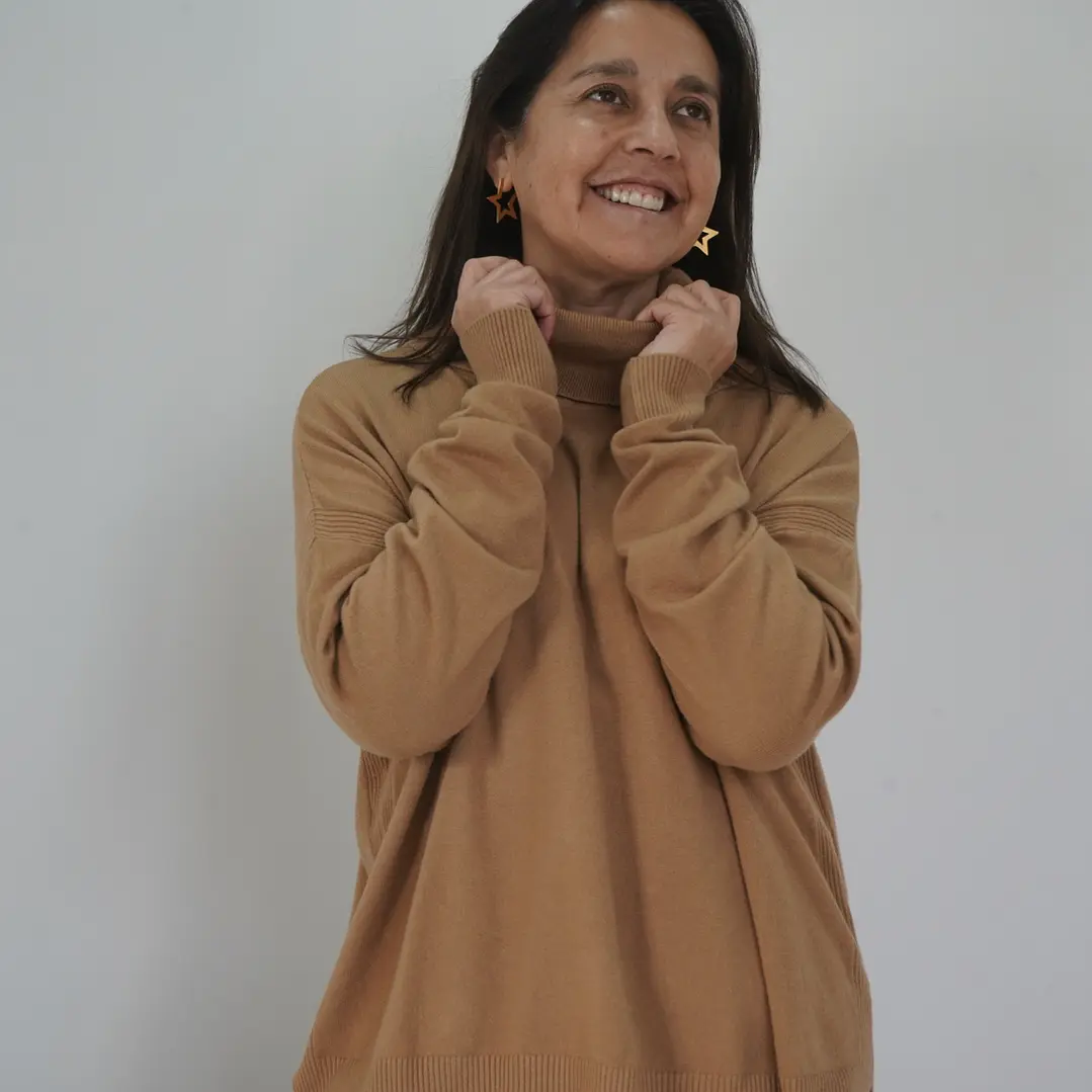 Sweater Amelia Camel 1