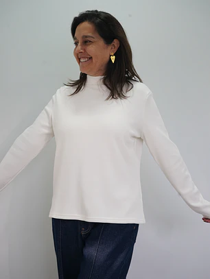 Polera Delfina Blanca
