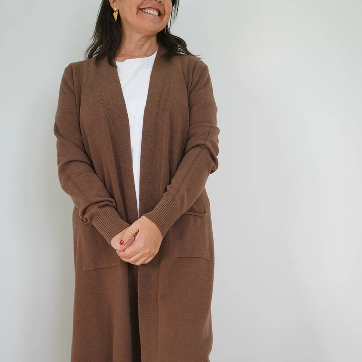 Cardigan Matilda Chocolate 1