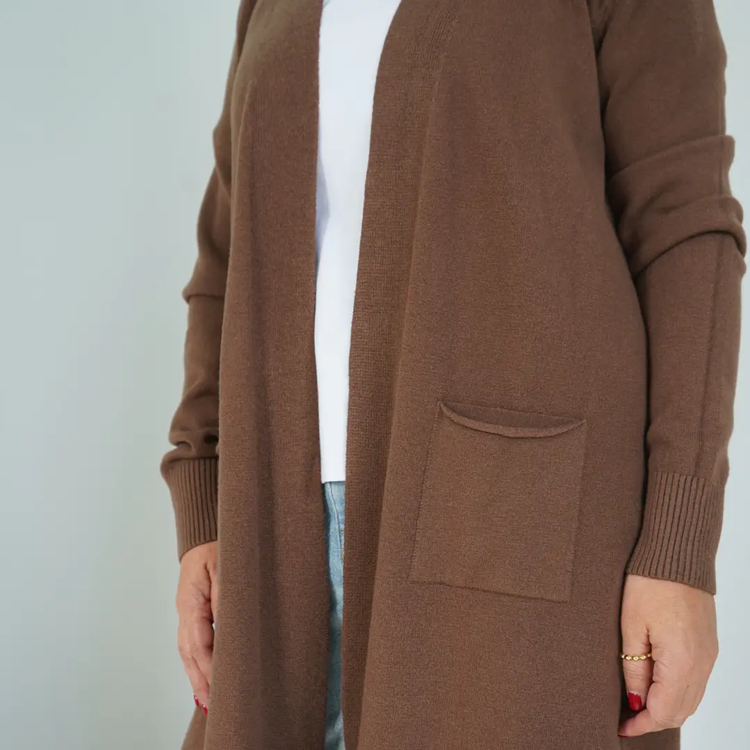 Cardigan Matilda Chocolate 2