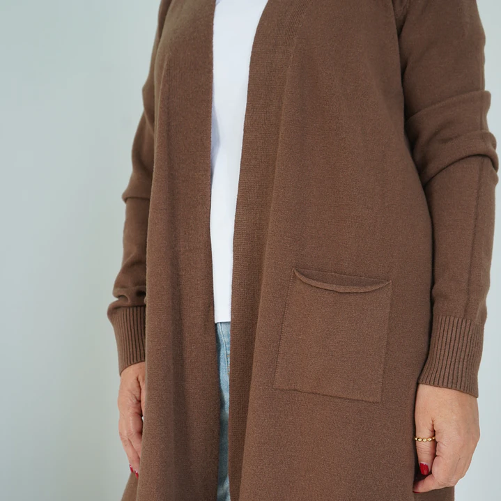 Cardigan Matilda Chocolate 2