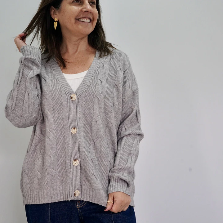 Chaleco Belén Gris 3