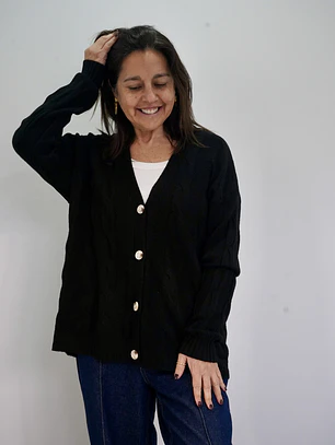 Chaleco Belén Negro