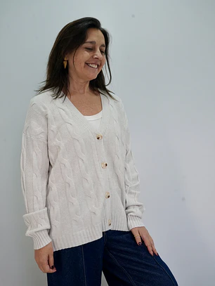Chaleco Belén Crudo